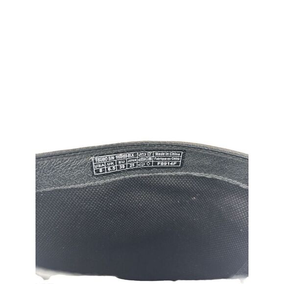 Tsbuo black boots size extra light mid calf boots size 8 - Picture 10 of 16